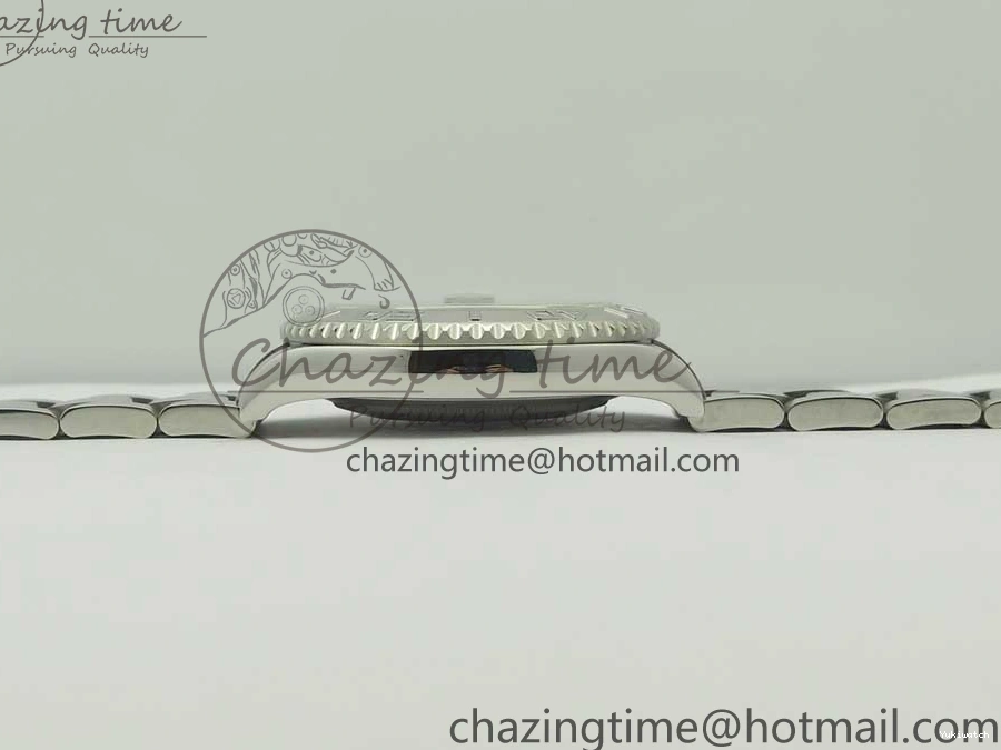 ARF on 1:1 Bracelet Best SH3135 116622 Edition Blue Dial SS Yacht-Master 0115